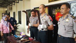 Polisi Bekuk 10 Orang Komplotan Curanmor di Ponorogo