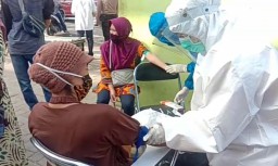 Rapid Test di Tiga Pasar Bojonegoro, Dua Orang Reaktif