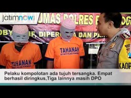 Video: Sat Reskrim Polres Ponorogo Bekuk Komplotan Curanmor