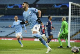 Manchester City Tembus Final Liga Champions, Riyad Karim Mahrez: Alhamdulillah