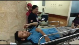 Cerita Andi Lindungi Sang Ayah dari Atap Ambruk di RSAL dr Ramelan
