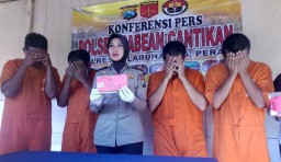 Pesta Sabu, Empat Driver Taksi Online Diringkus Polisi