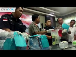 Video: Polda Jatim Ungkap Jaringan Bandar  Narkoba Internasional
