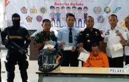 Bea Cukai Gagalkan Penyelundupan Sabu 2,6 Kilogram di Vacuum Cleaner