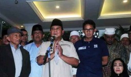 Polemik Ekspresi Wajah Sandiaga Uno saat Deklarasi Kemenangan