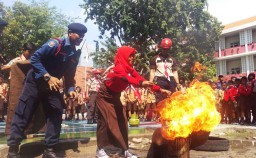 Siswa SD Diajarkan Penanganan Korban Bencana, Begini Keseruannya