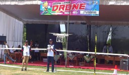 Siapkan Dunia Kerja, Siswa SMK Ikuti Lomba Drone di Tulungagung