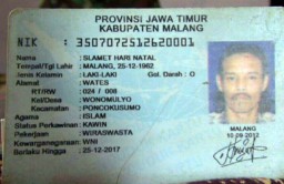 Nama Pria di Malang ini Slamet Hari Natal, Benarkah?