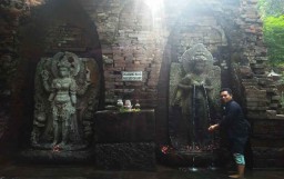 Candi Belahan Sumber Tetek di Pasuruan Retak, BPCB Trowulan: Hati-hati