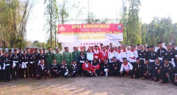 Polres Madiun Persembahkan Penghargaan Kambtibmas Pada Pendekar Silat