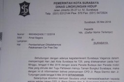 CFD di Surabaya 6 Mei Diliburkan, Takut #2019GantiPresiden?