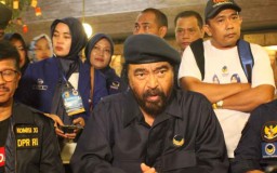 Surya Paloh Ajak Kader NasDem Menangkan Jokowi-Ma'ruf Amin