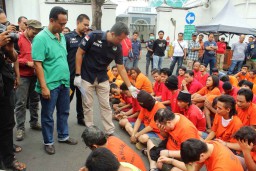 Operasi 12 Hari, Polrestabes Surabaya Tangkap 589 Tersangka