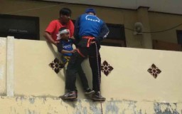 Tagana Cilik di Ponorogo Belajar Simulasi Bencana Banjir