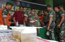 Cegah Narkoba, BNN Kabupaten Tulungagung Tes Urine Anggota TNI
