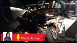 Photo Talk: Kecelakaan di Tol, Pengemudi Meninggal Dunia