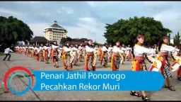 Video: Penari Jathil Ponorogo Pecahkan Rekor Muri