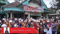 Photo Talk: Ratusan Emak di Malang Dukung Jokowi