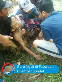 Video: Guru Ngaji di Pasuruan Dilempar Bondet