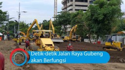 Video: Detik-detik akan Berfungsinya Jalan Raya Gubeng