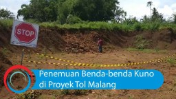 Video: Penemuan Benda Kuno di Proyek Tol Malang