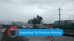 Video: Kepadatan Tol Pandaan-Malang