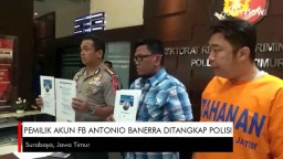 Video: Pemilik Akun Facebook Antonio Banerra Ditangkap Polisi