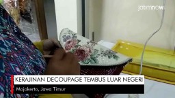 Video: Kerajinan Decoupage Asal Mojokerto Tembus Luar Negeri