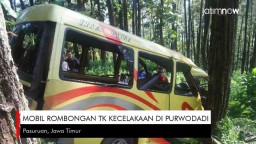 Video: Mobil Rombongan TK Kecelakaan di Purwodadi