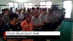 Video: Polisi Gelar Salat Gaib
