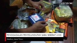 Video: Penggagalan Penyelundupan Sabu Seberat 4 Kg