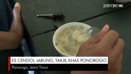 Video: Es Cendol Jabung, Menu Takjil Khas Ponorogo