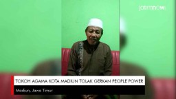 Video: Tokoh Agama Kota Madiun Tolak Gerakan People Power