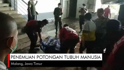 Video: Penemuan Potongan Tubuh Manusia di Pasar Besar Malang