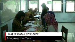Video: Hari Pertama PPDB SMP di Tulungagung