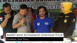 Video: Bassist Band Boomerang Ditangkap Polisi