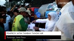 Video: Pemprov Jawa Timur Tambah Tangki Air di Ponorogo