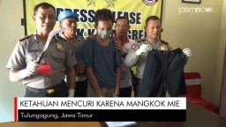 Video: Ketahuan Mencuri Karena Mangkok Mie