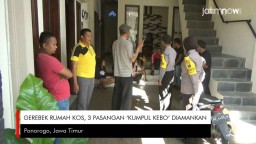 Video: Gerebek Rumah Kos, 3 Pasangan 'Kumpul Kebo' Diamankan