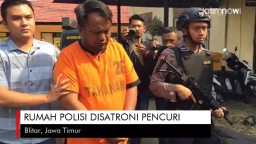 Video: Rumah Polisi di Blitar Disatroni Pencuri