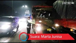 Photo Talk: Truk Gandeng Tabrakan di Tol
