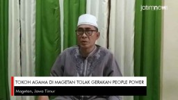 Video: Tokoh Agama di Magetan Tolak Gerakan People Power