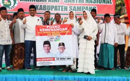 Timses Jokowi Jatim Keliling Sampang, Mahfud: Aura Menang Makin Kuat