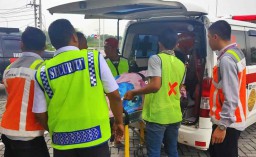 Wanita Paruh Baya Ditemukan Tewas di Toilet Tol Jombang