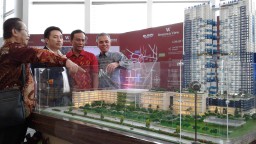 Wujudkan Komitmen, PT PP Properti Ground Breaking 2 Tower Sekaligus