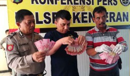 Beli HP Pakai Uang Palsu, Driver Ojek Online Ditangkap Polisi