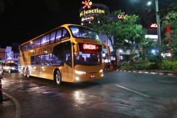 Di Surabaya, Bus Tingkat Rute ITS-Unesa Diuji Coba