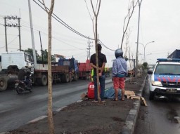Terpelanting dari Motor, Nyawa Karim Melayang