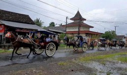 Komunitas Delman Banyuwangi Susuri Kampung Ingatkan Warga Taat Prokes