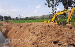 Ganti Rugi Tak Jelas, Proyek Pemecah Banjir di Blitar Dihentikan Warga